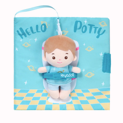 Hello Potty for Boys - Personalized Montessori Soft Book