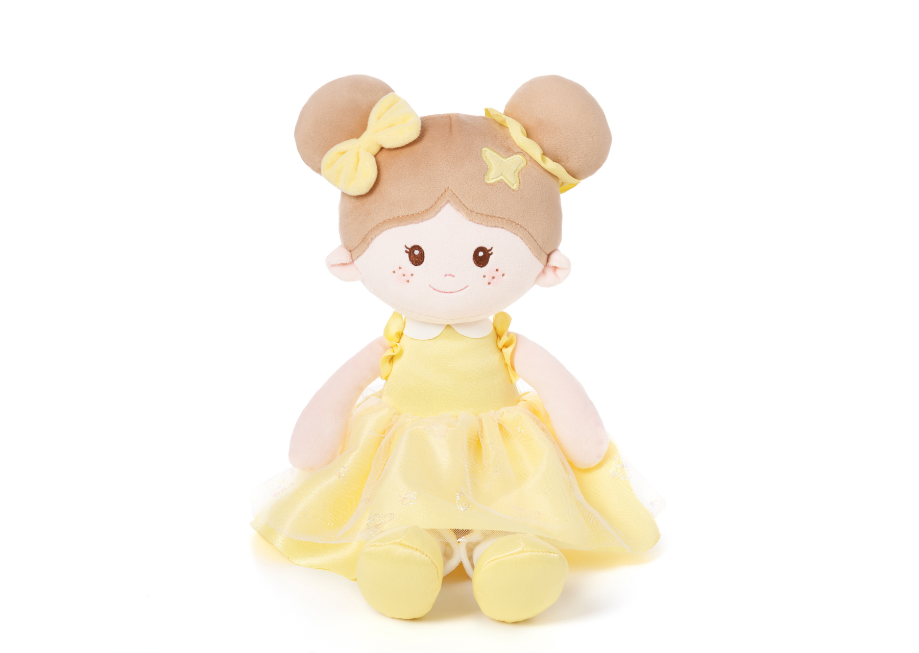 Happy Smile Bee Yellow Animal Soft Plush Custom Baby Stuffed Toys