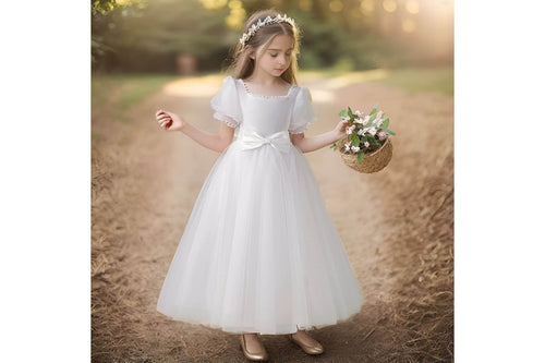 Pearl Divinity Tulle Dress - Oceanic Wonders - Leya Doll