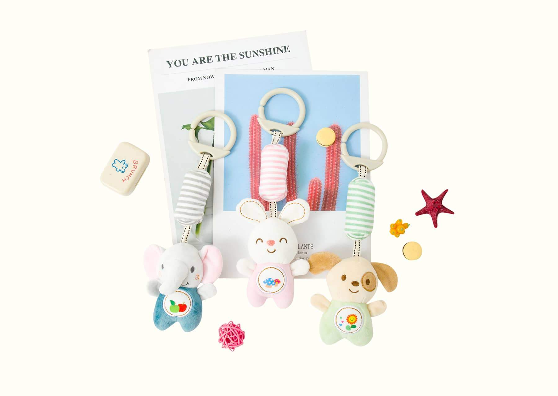 Leyadoll Baby Hanging Rattle Toy1