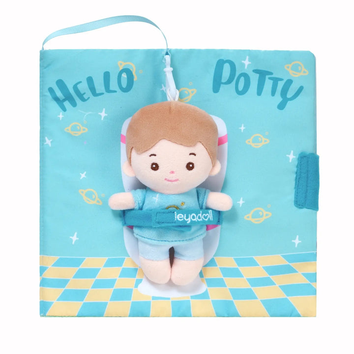 [PRE-ORDER] Hello Potty for Boys - Personalized Montessori Soft Book