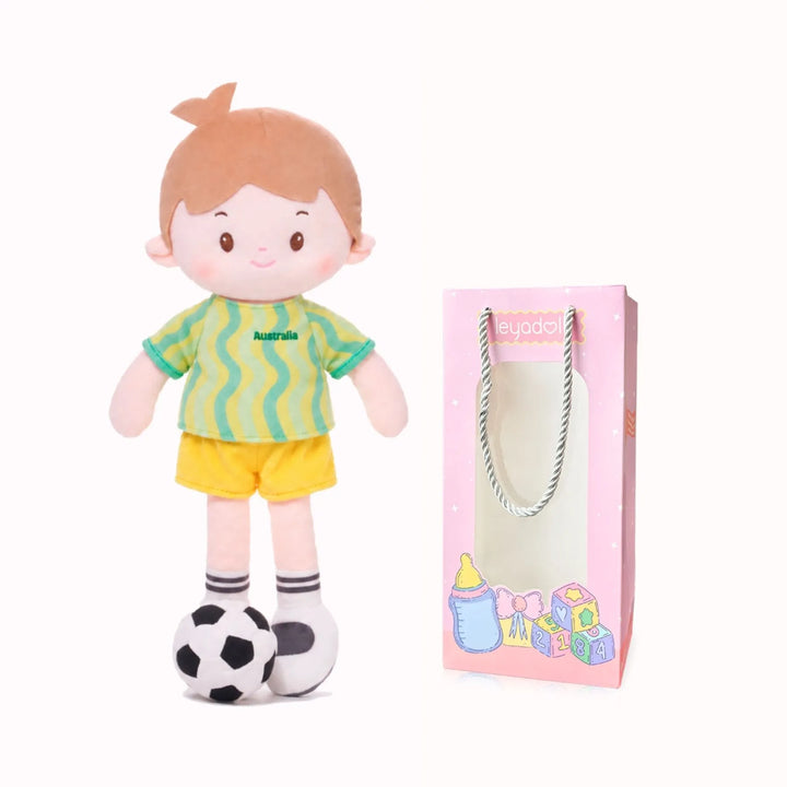 [PRE-ORDER] Personalized Soccer Boy - AUS (2 Skin Tones)
