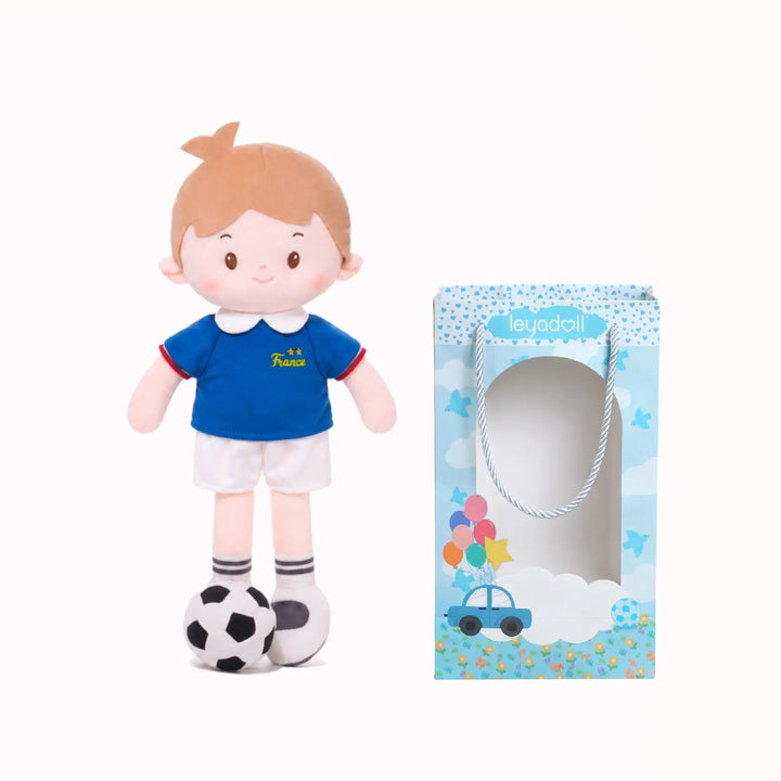[PRE-ORDER] Personalized Soccer Boy - FRA (2 Skin Tones)