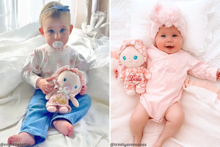 Leyadoll Soft Plush Personalized Leya Doll Baby Girl Doll