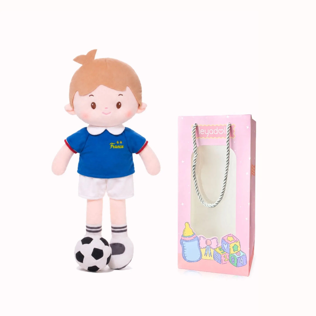 [PRE-ORDER] Personalized Soccer Boy - FRA (2 Skin Tones)
