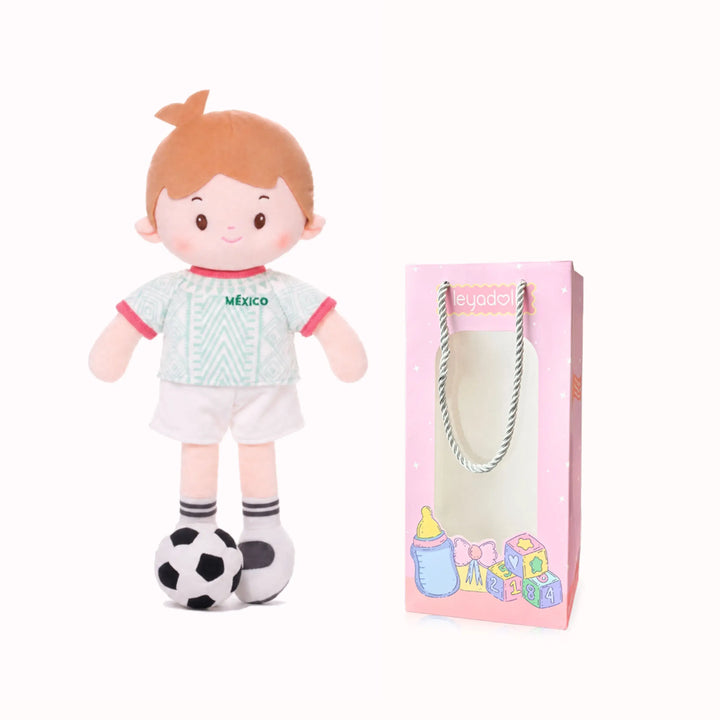 [PRE-ORDER] Personalized Soccer Boy - MEX (2 Skin Tones)