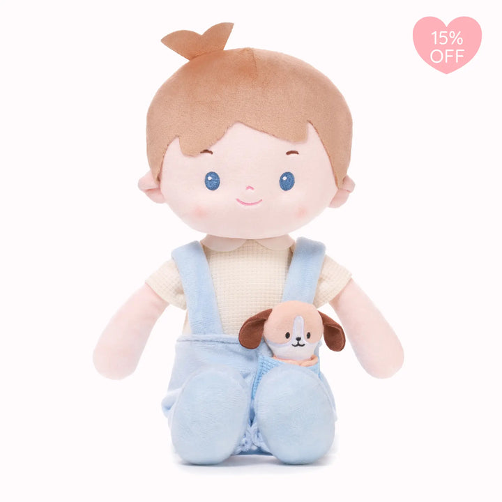 Leyadoll Soft Plush Personalized Leya Doll, My First Baby Doll