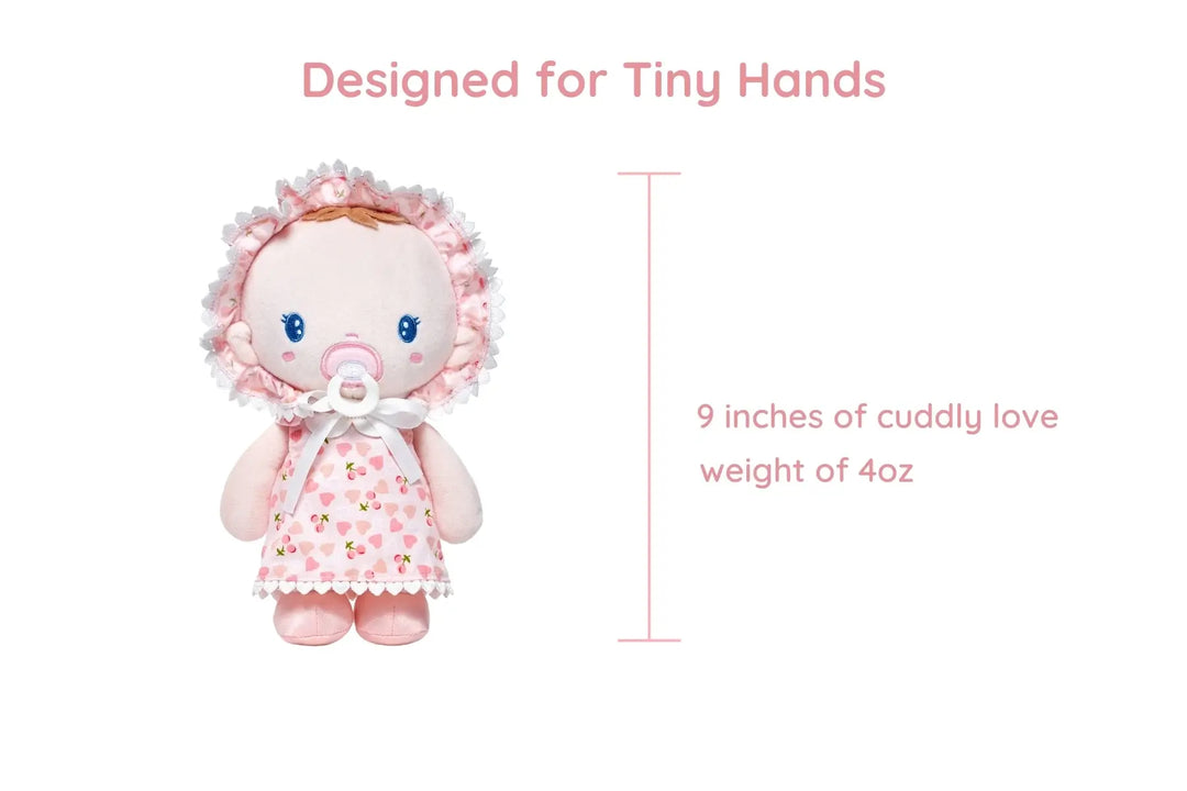 Leyadoll Soft Plush Personalized Leya Doll Baby Girl Doll