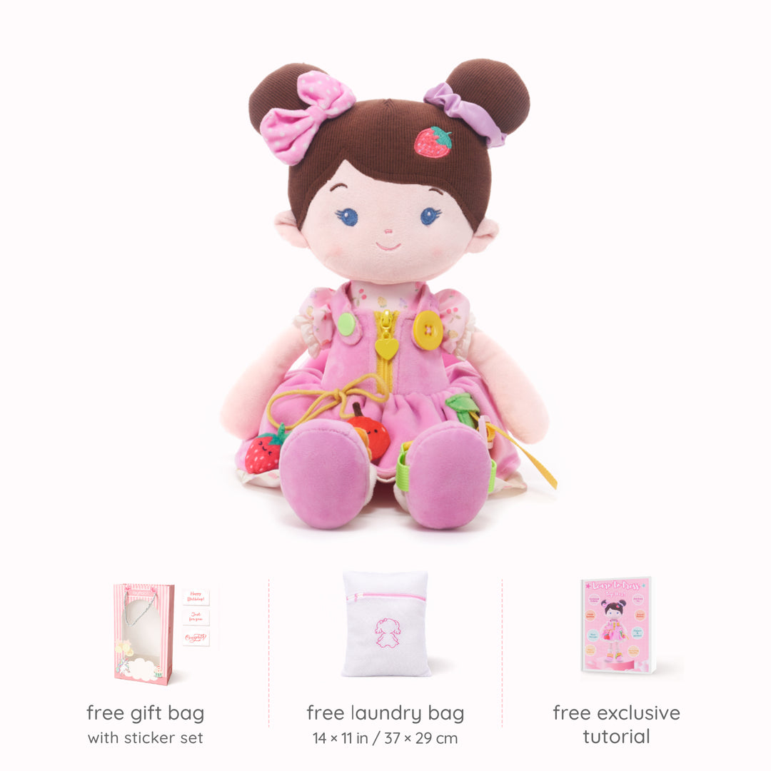 Personalized Jucy Girl Joosee - Montessori Doll