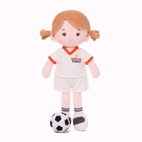 [PRE-ORDER] Personalized Soccer Girl - UK (2 Skin Tones)