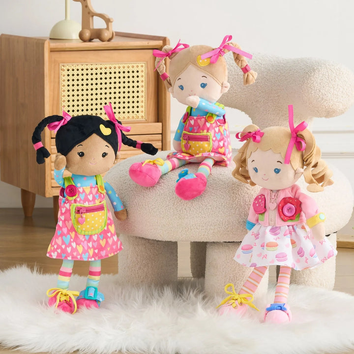 Personalized Cupcake Girl - Montessori Doll