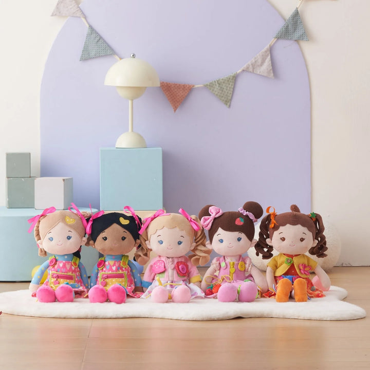 Personalized Flora Girl - Montessori Doll