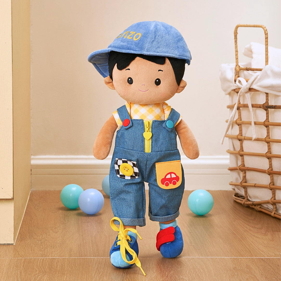 Personalized Crayon Miles - Montessori Doll