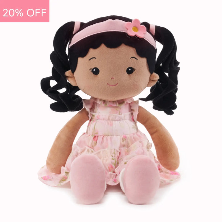 Leyadoll Soft Plush Personalized Leya Doll, My First Baby Doll