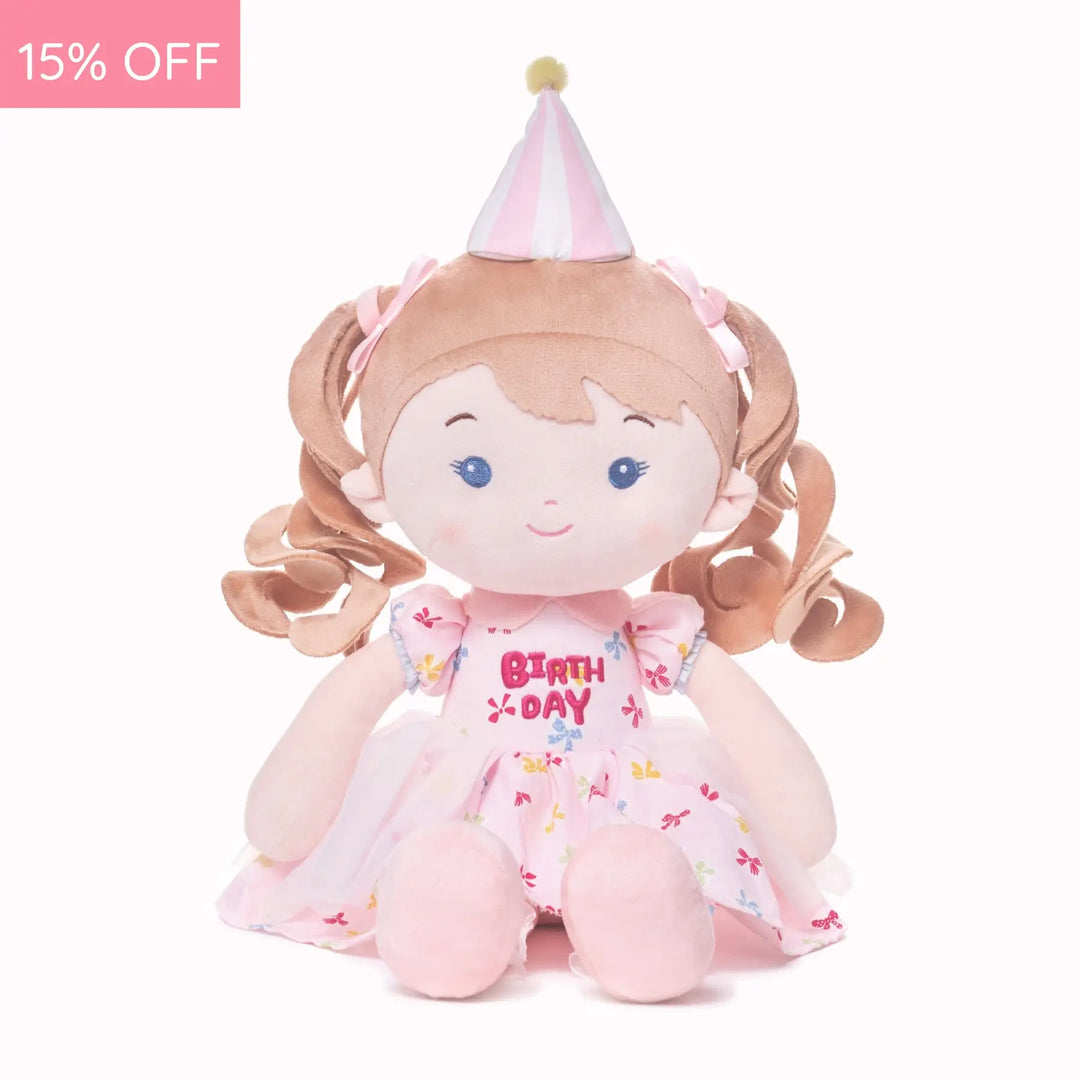Leyadoll Soft Plush Personalized Leya Doll, My First Baby Doll
