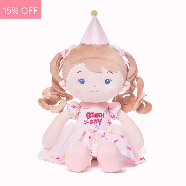 Leyadoll Soft Plush Personalized Leya Doll, My First Baby Doll