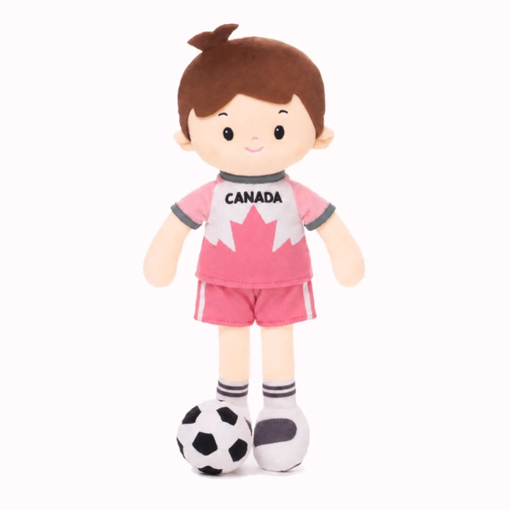 [PRE-ORDER] Personalized Soccer Boy - CAN (2 Skin Tones)