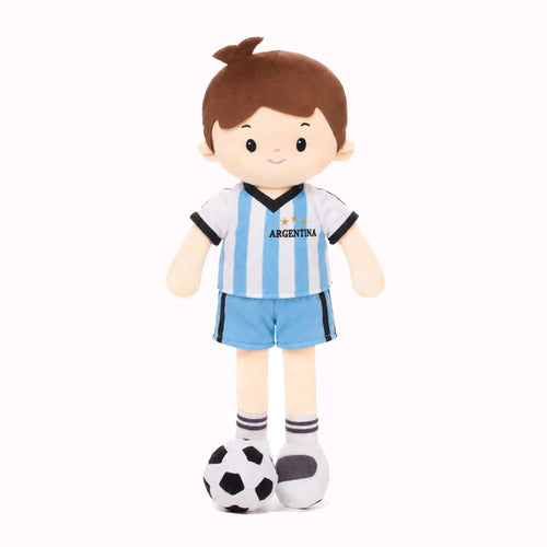 [PRE-ORDER] Personalized Soccer Boy - ARG (2 Skin Tones)