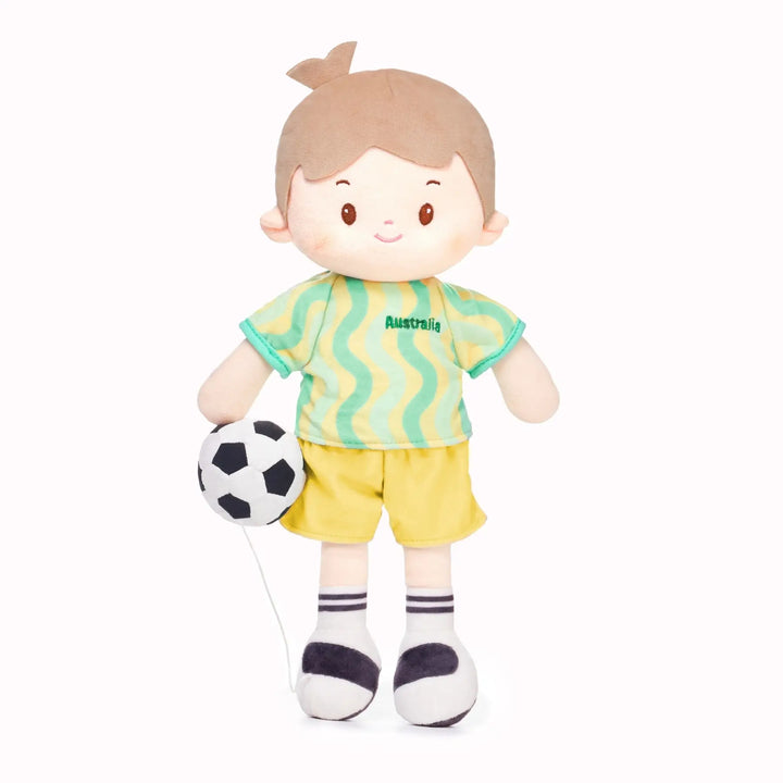 Personalized Soccer Boy - AUS (2 Skin Tones)