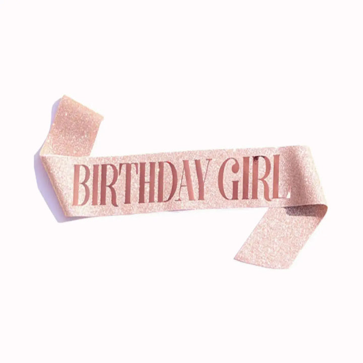 Écharpe d'anniversaire pour fille