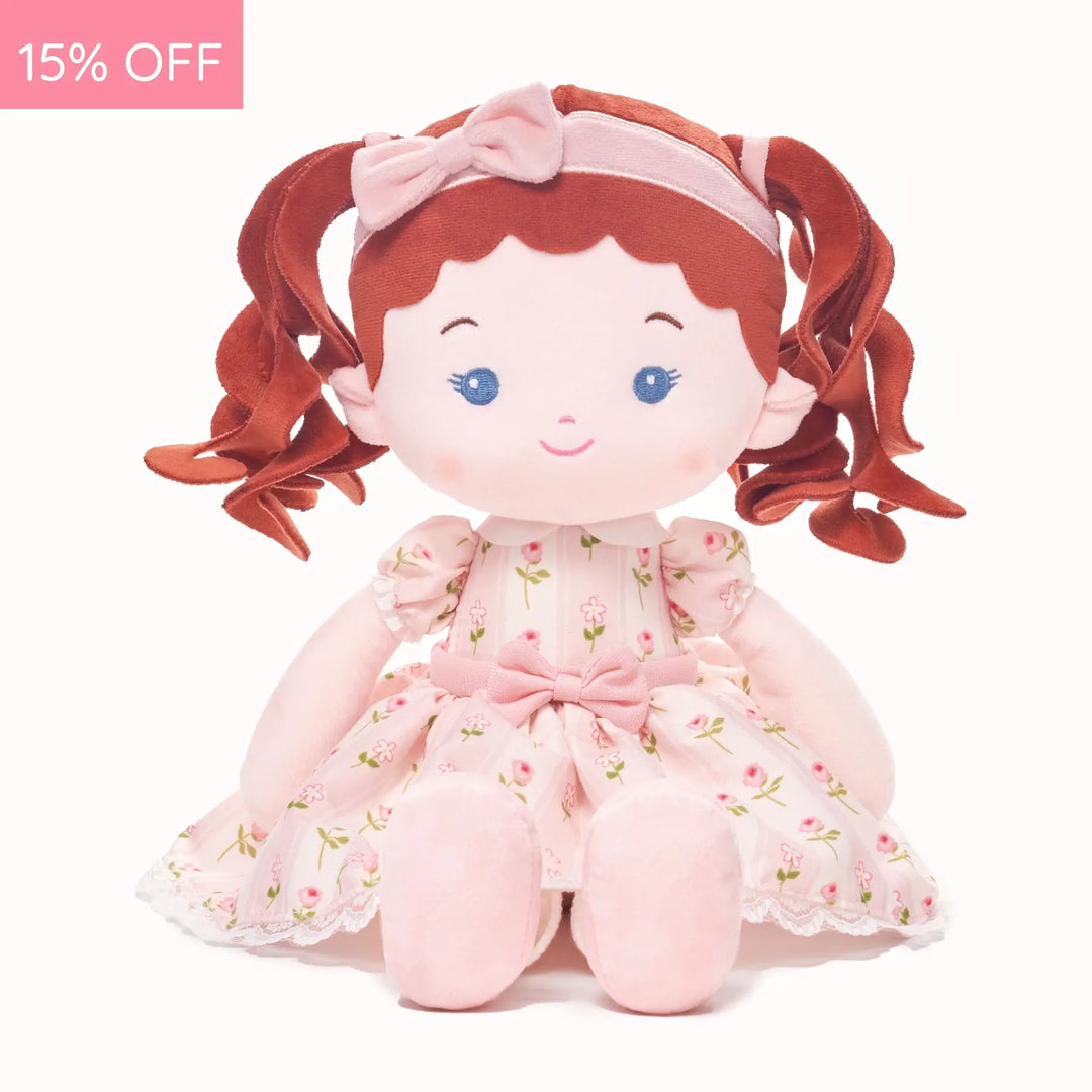 Leyadoll Soft Plush Personalized Leya Doll, My First Baby Doll