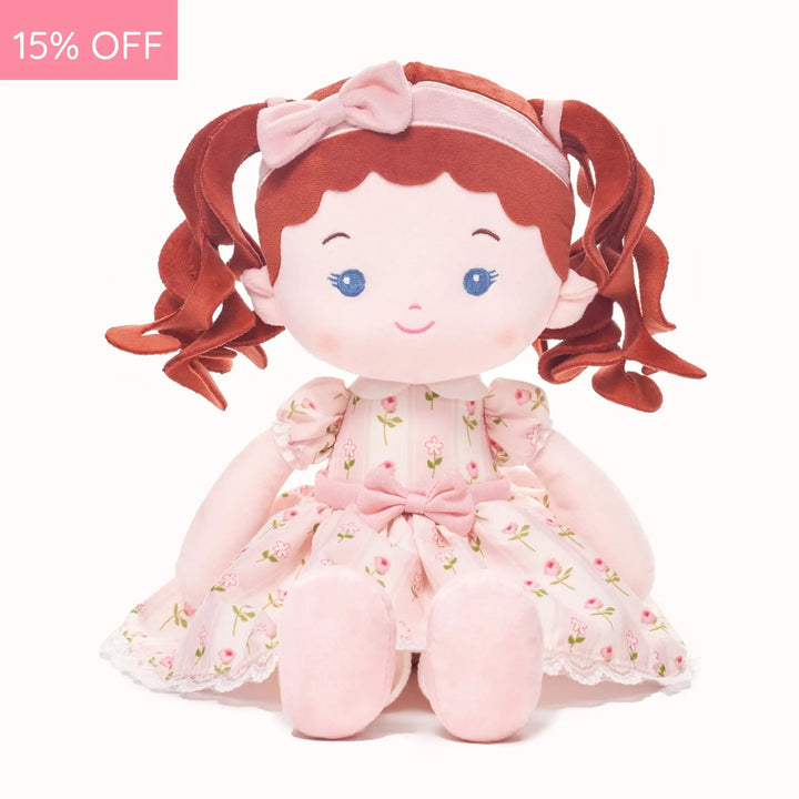 Leyadoll Soft Plush Personalized Leya Doll, My First Baby Doll