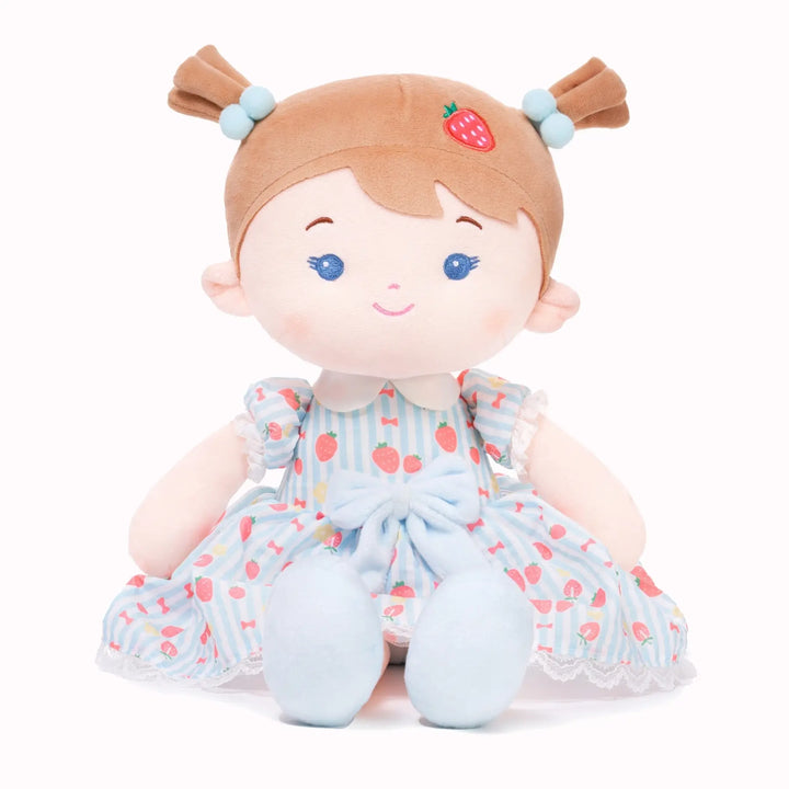 Fraise Fille Personnalisée - Bleu