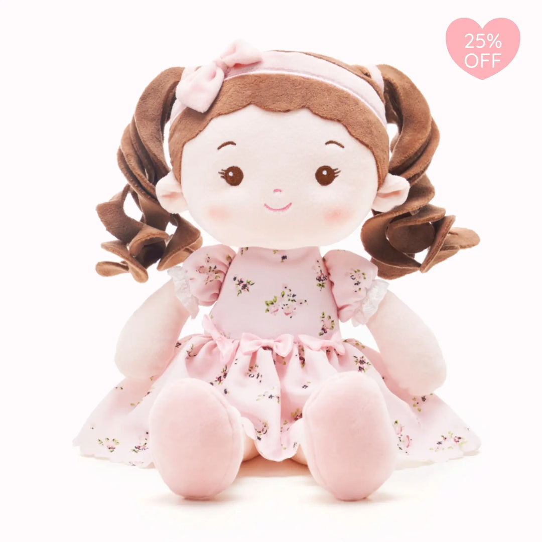Leyadoll Soft Plush Personalized Leya Doll, My First Baby Doll