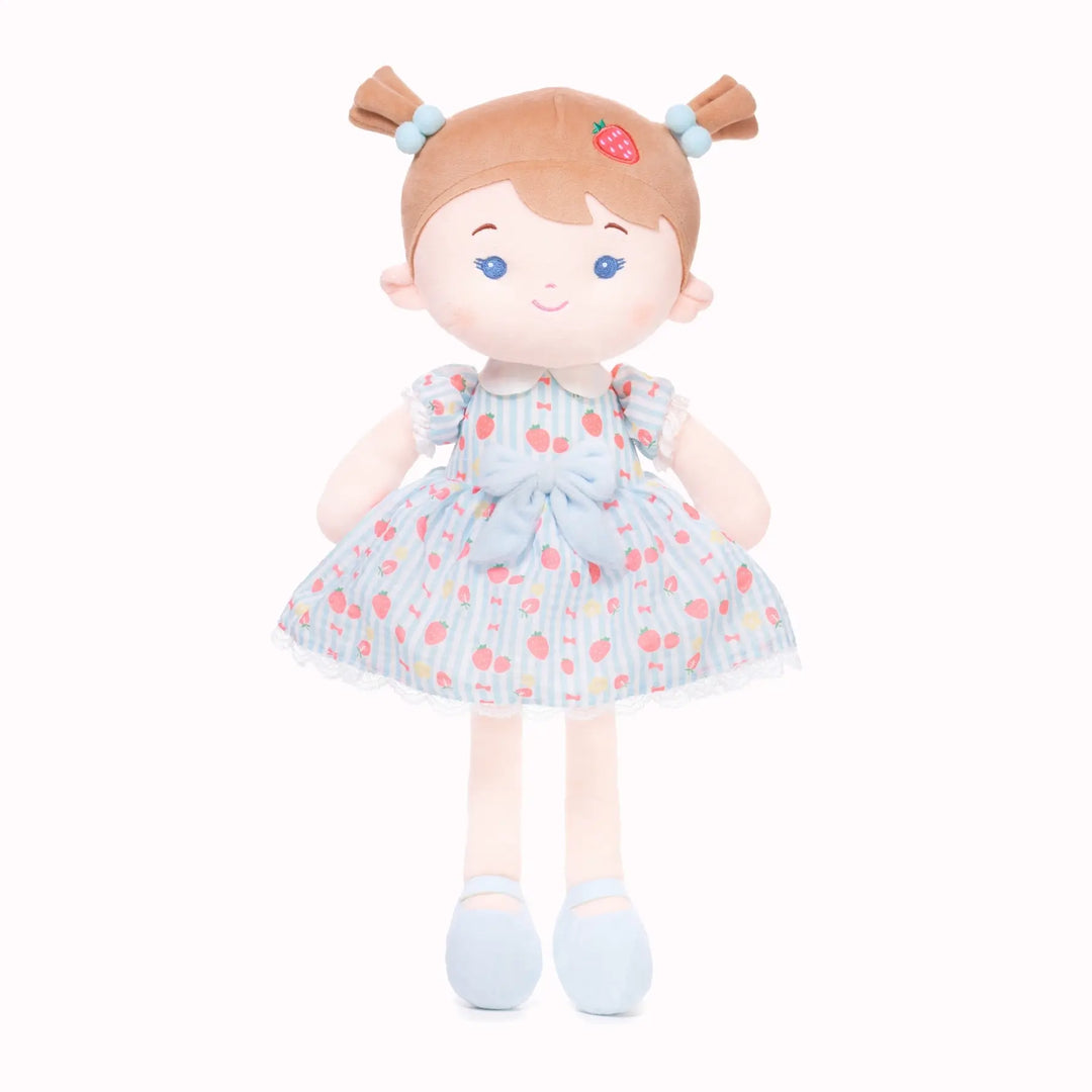 Fraise Fille Personnalisée - Bleu