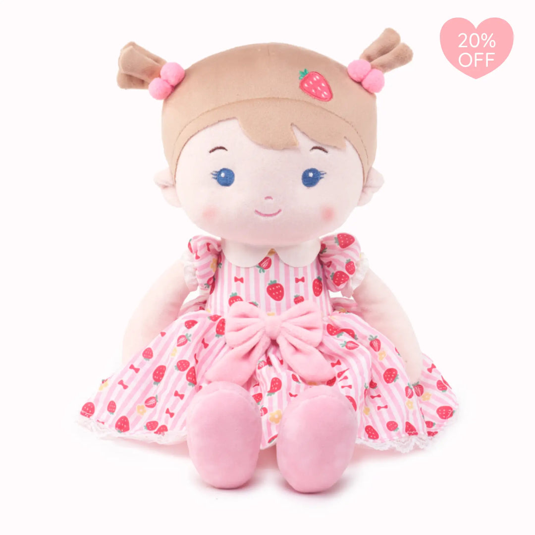 Leyadoll Soft Plush Personalized Leya Doll, My First Baby Doll