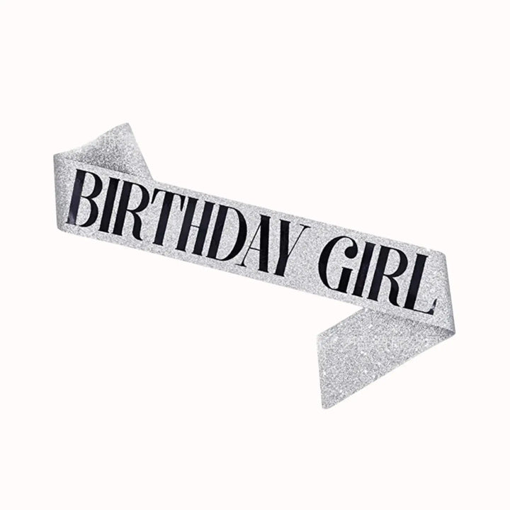 Écharpe d'anniversaire pour fille