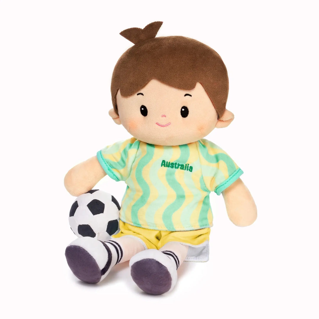 Personalized Soccer Boy - AUS (2 Skin Tones)