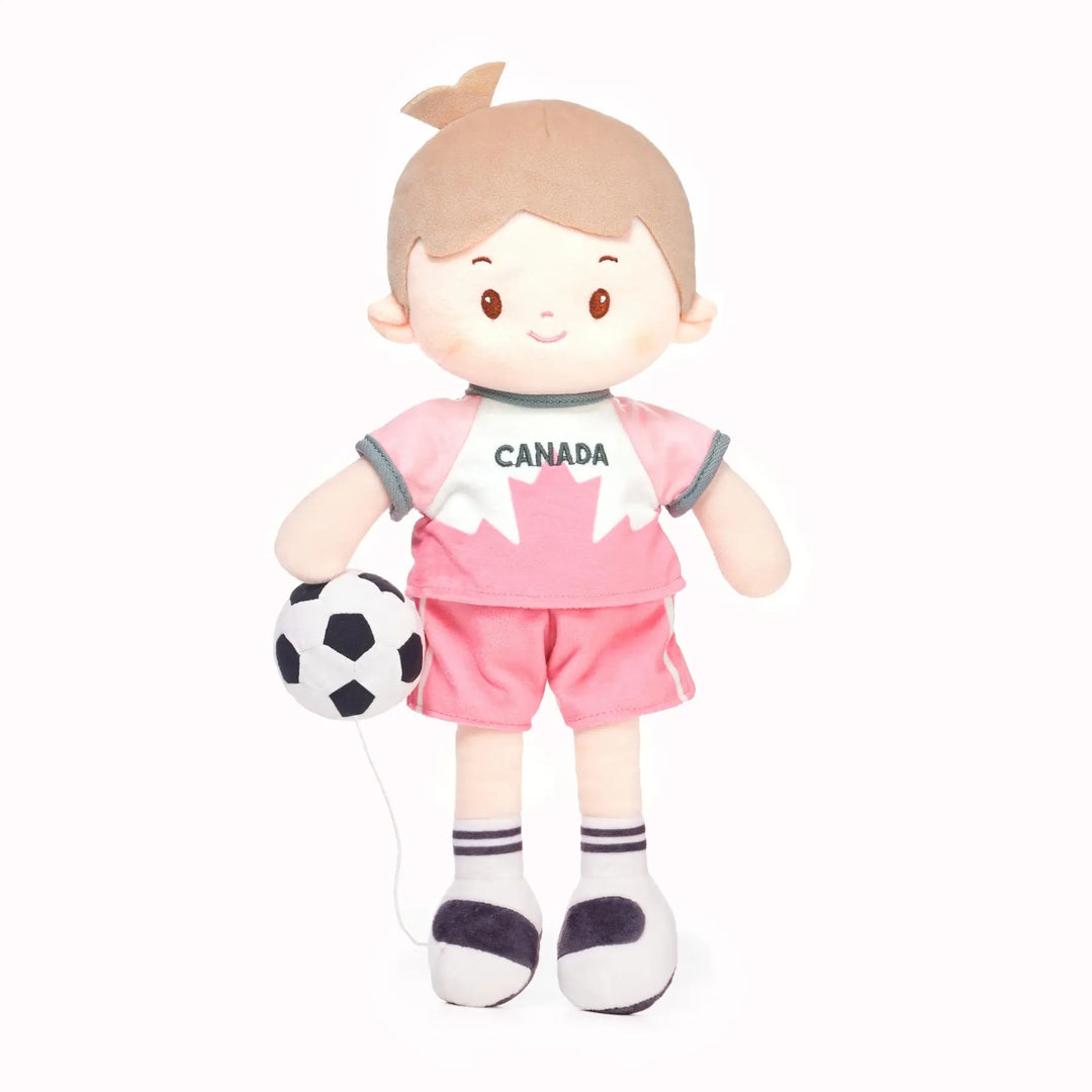 Personalized Soccer Boy - CAN (2 Skin Tones)