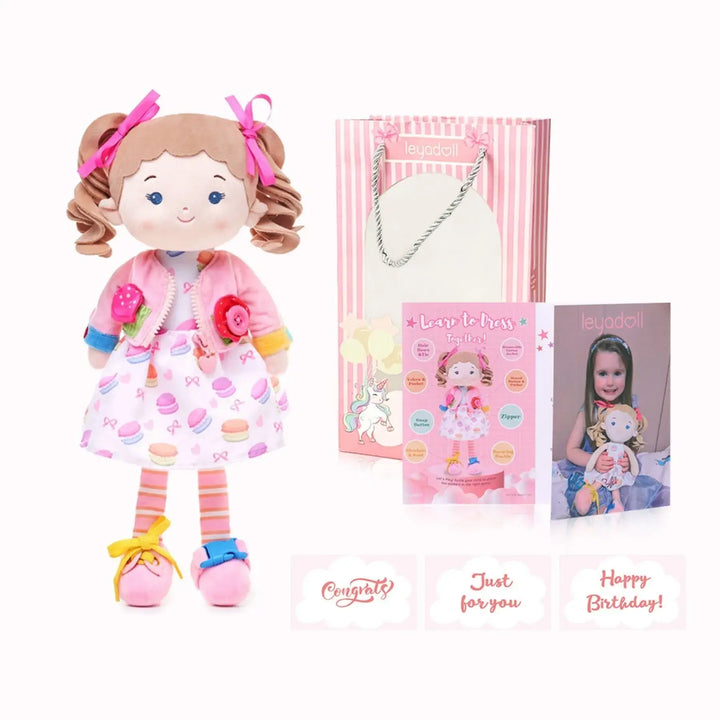 Personalized Cupcake Girl - Montessori Doll