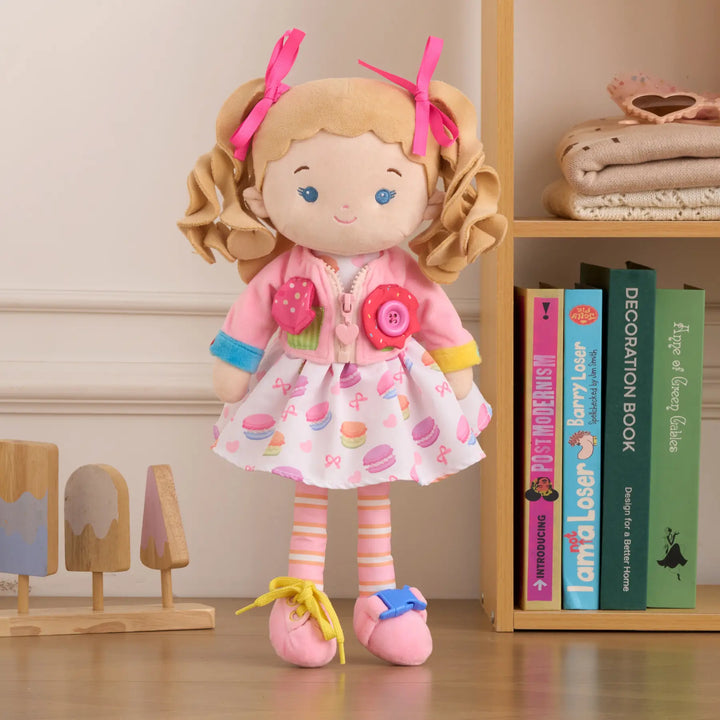 Personalized Cupcake Girl - Montessori Doll