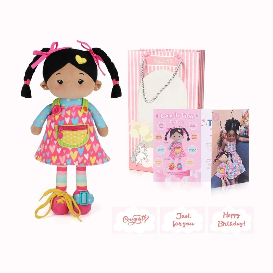 Personalized Sunnyheart Girl - Montessori Doll (2 Skin Tones)