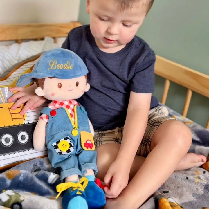 Personalized Crayon Charles - Montessori Doll