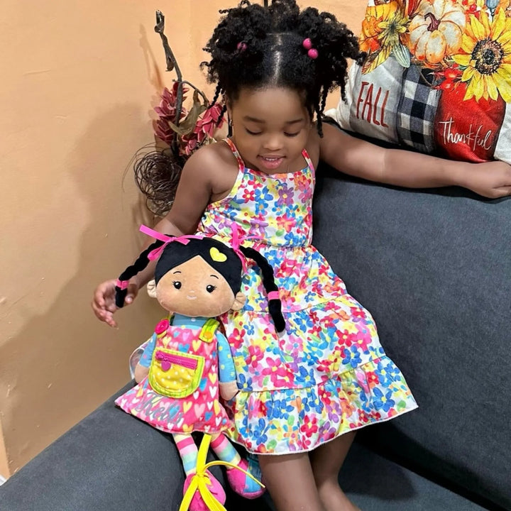 Personalized Sunnyheart Girl - Montessori Doll (2 Skin Tones)
