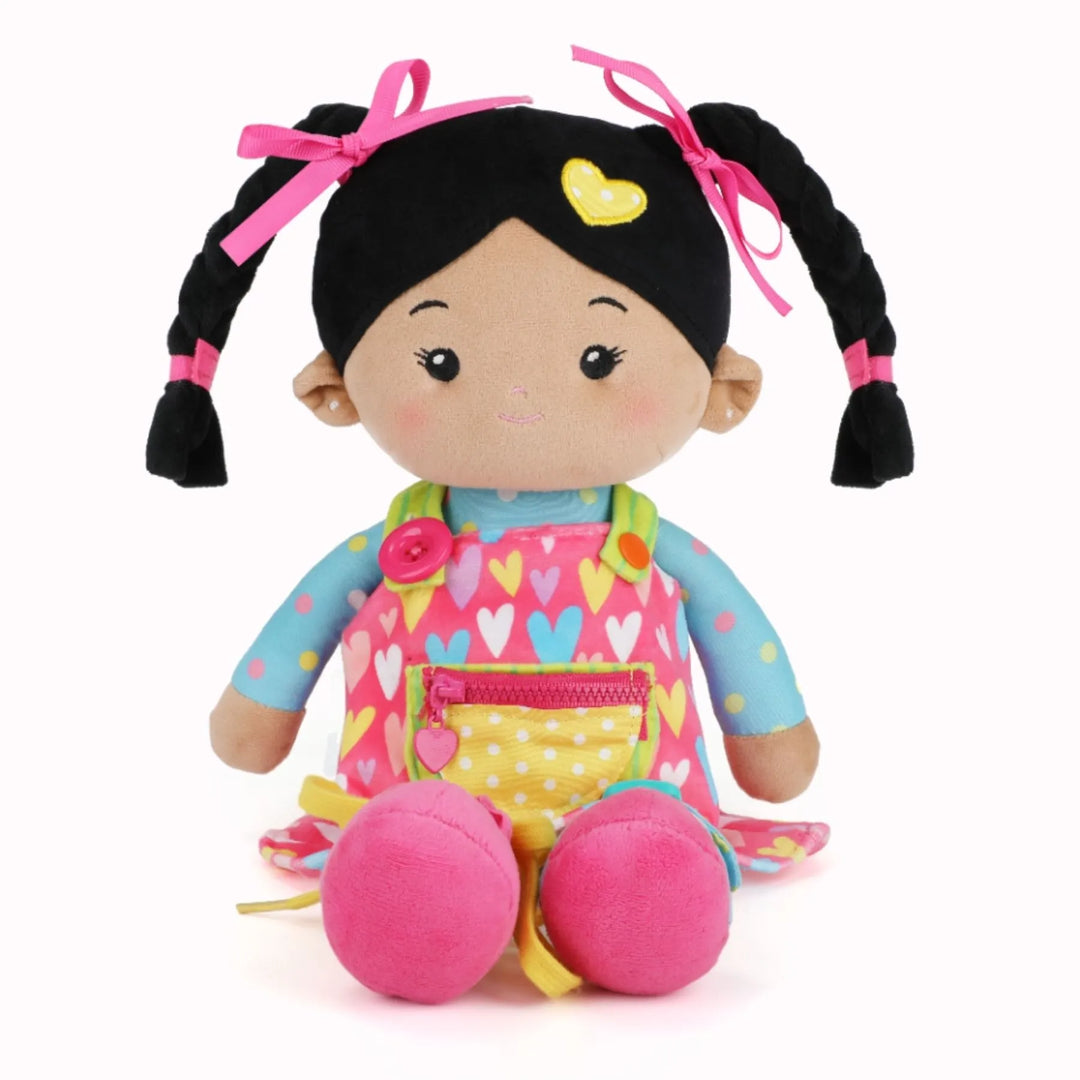 Personalized Sunnyheart Girl (2 Skin Tones) Montessori Doll