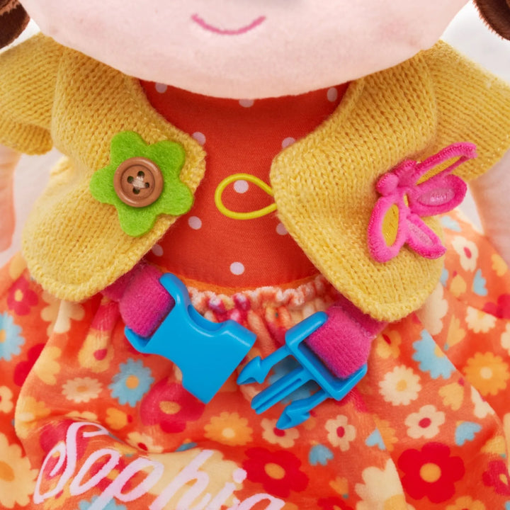 Personalized Flora Girl - Montessori Doll