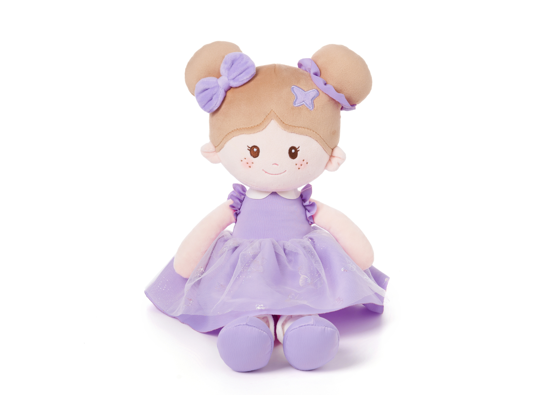 Leyadoll Soft Plush Personalized Leya Doll, My First Baby Doll