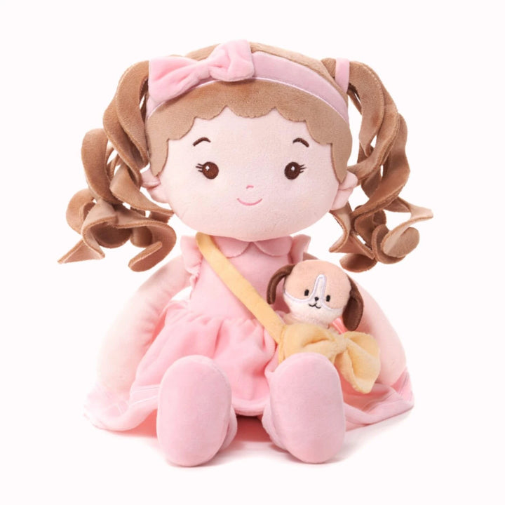 Leyadoll Soft Plush Personalized Leya Doll, My First Baby Doll