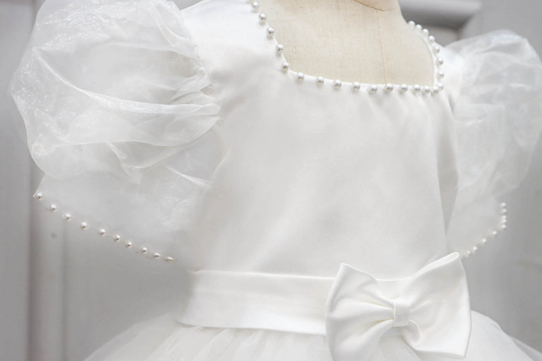 Pearl Divinity Tulle Dress - Oceanic Wonders - Leya Doll