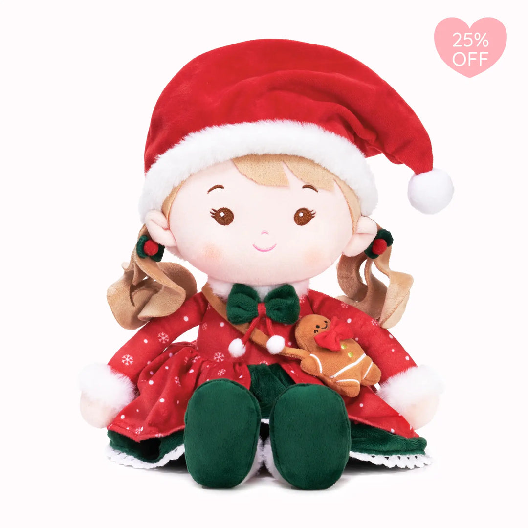 Leyadoll Soft Plush Personalized Leya Doll, My First Baby Doll