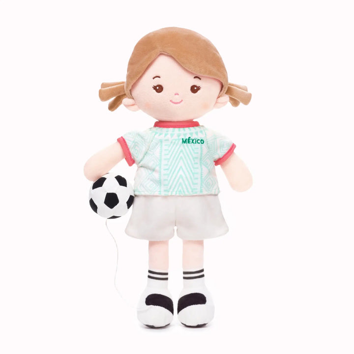 Personalized Soccer Girl - MEX