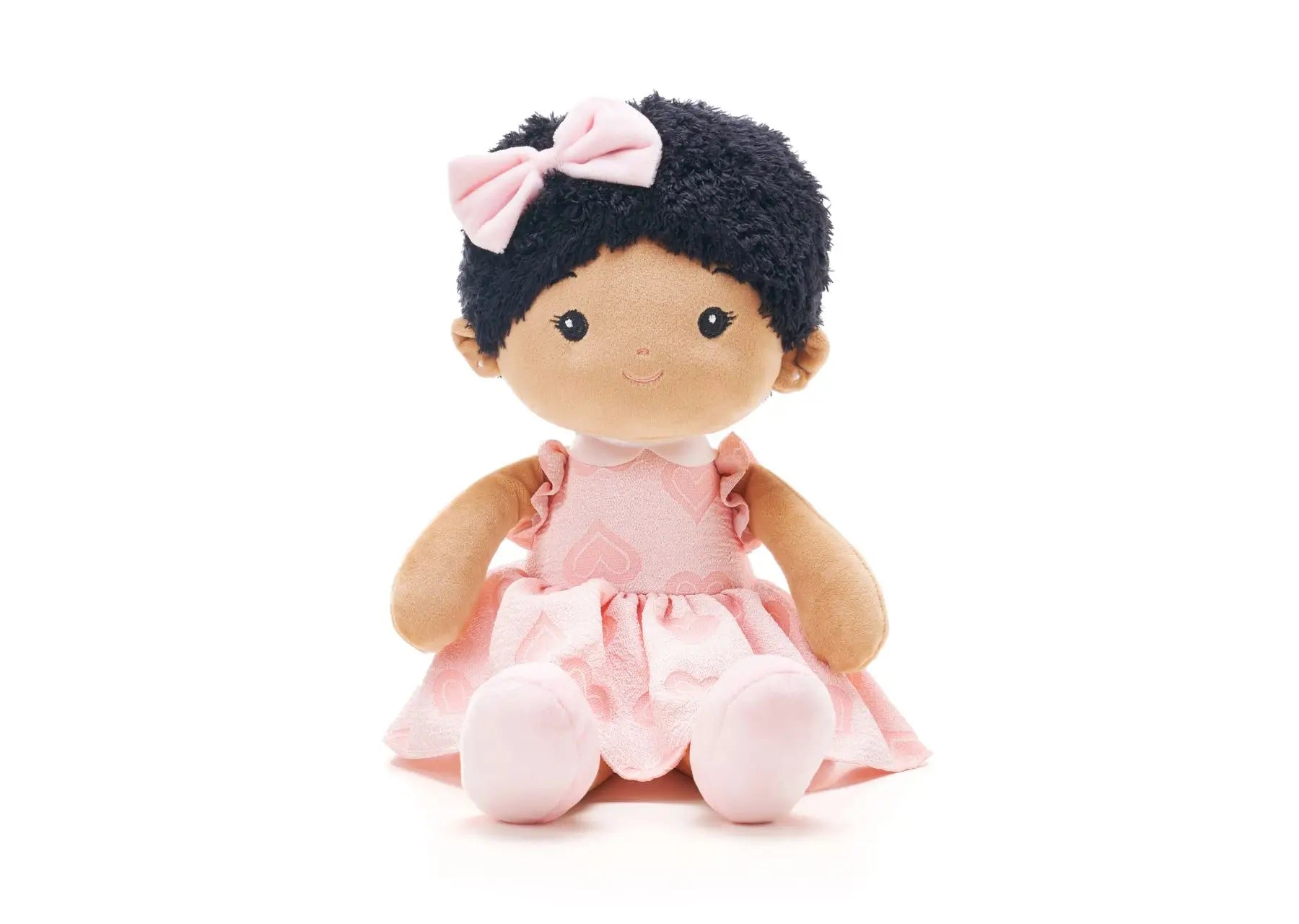 Leyadoll peluche douce poupée Leya personnalisée, ma première poupée bébé