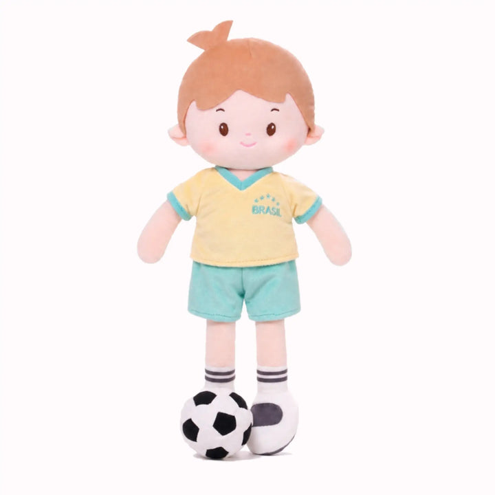 [PRE-ORDER] Personalized Soccer Boy - BRA (2 Skin Tones)
