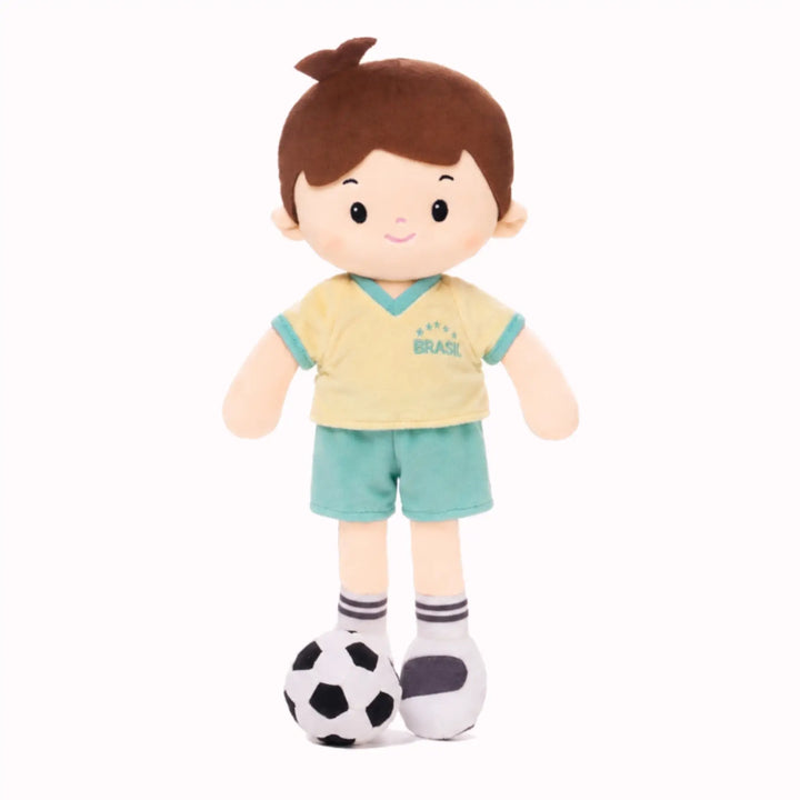 [PRE-ORDER] Personalized Soccer Boy - BRA (2 Skin Tones)