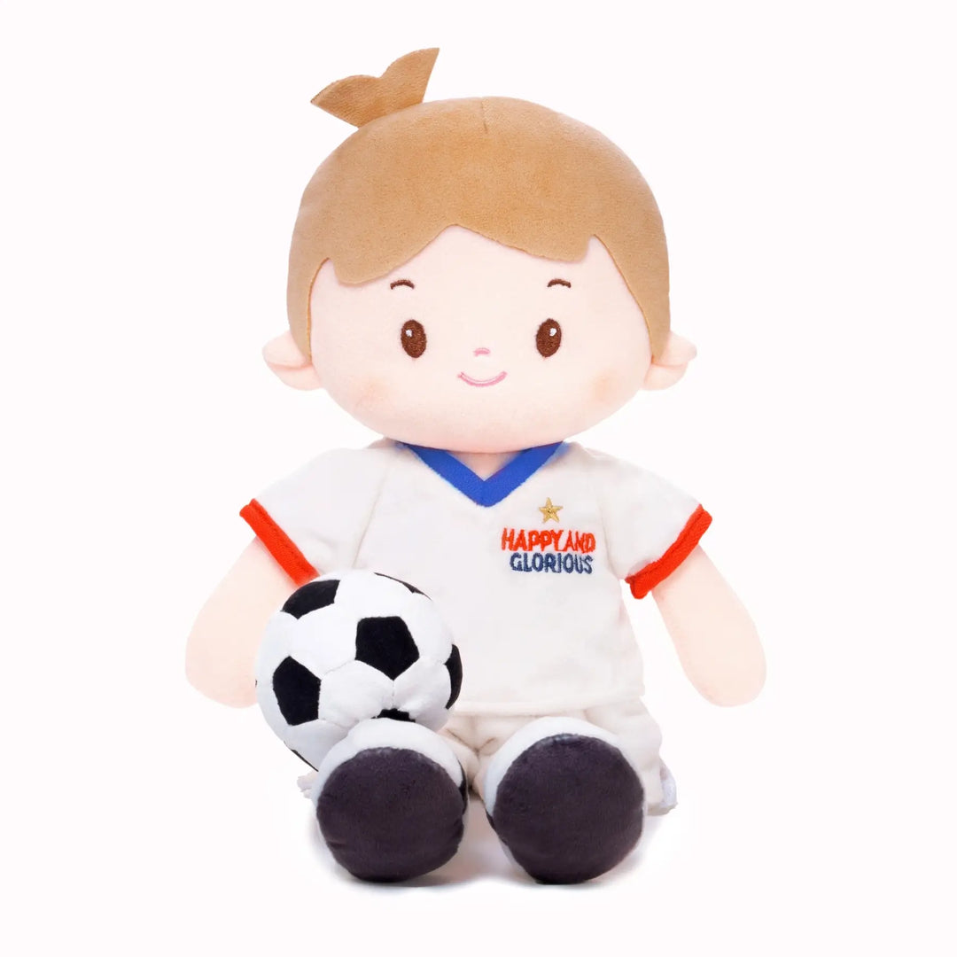 Personalized Soccer Boy - ENG (2 Skin Tones)