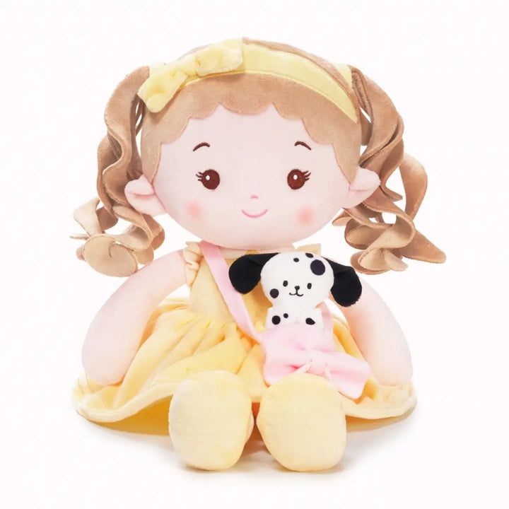 Personalized Sunny Girl & Her Pet